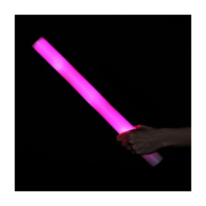 Rosa LED Skumstav - 47 cm