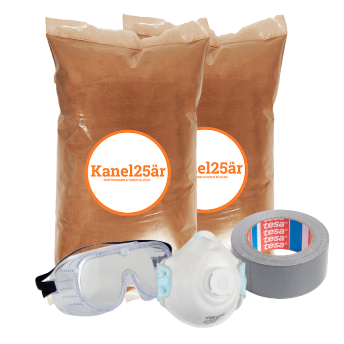Kanel 5 kg inkl. udstyr 25 års