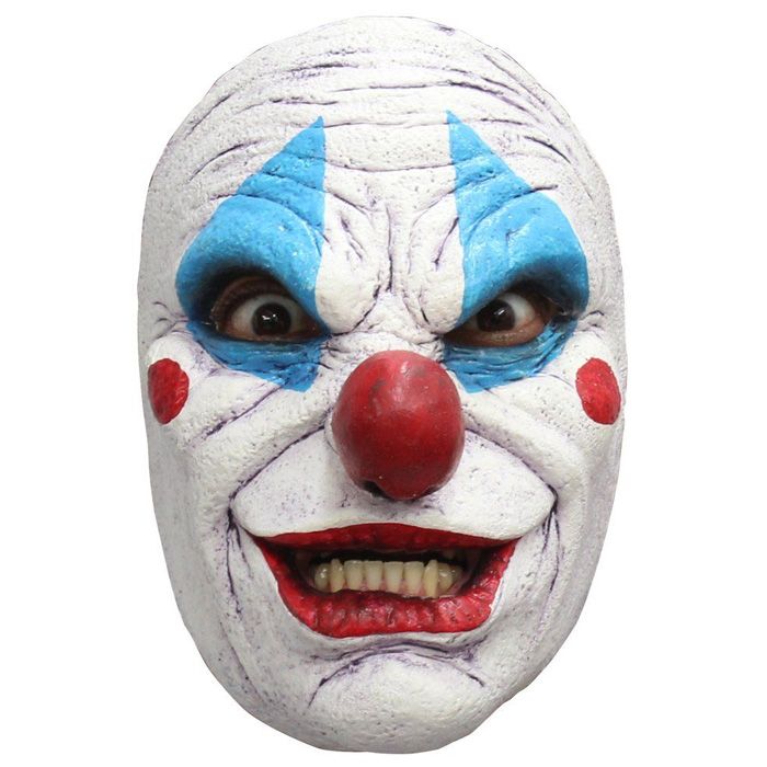 Läskig klassisk clownmask