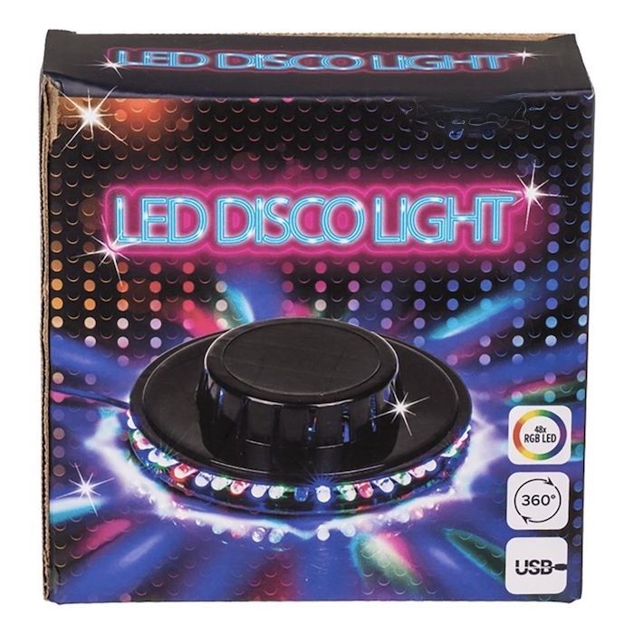 LED Platt Discoljus
