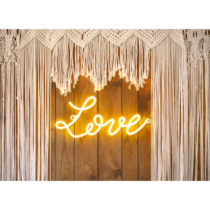 LOVE Neon Skylt - 61 x 27,4 cm