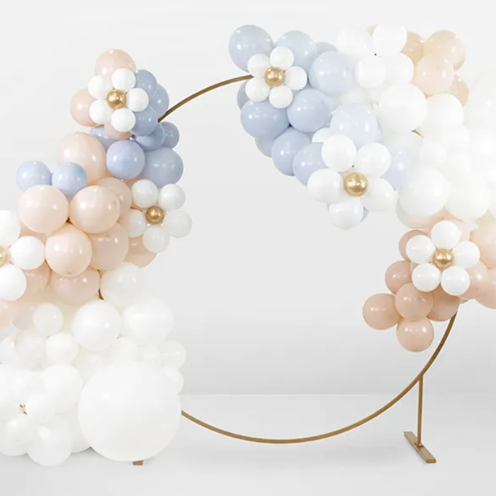 Blommiga ballongbuketter - 40-50 cm