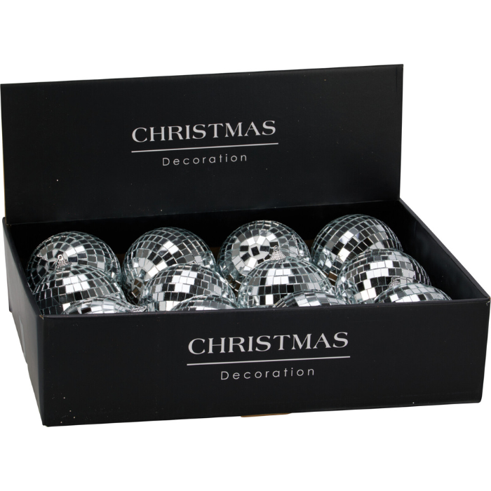 Diskokugle 12x - 9,6x9,6 cm