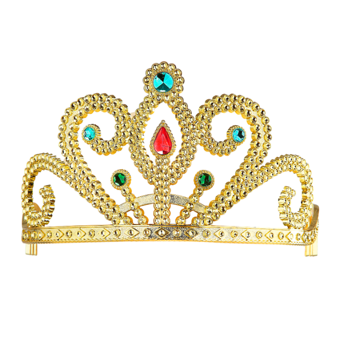 Gul tiara för barn