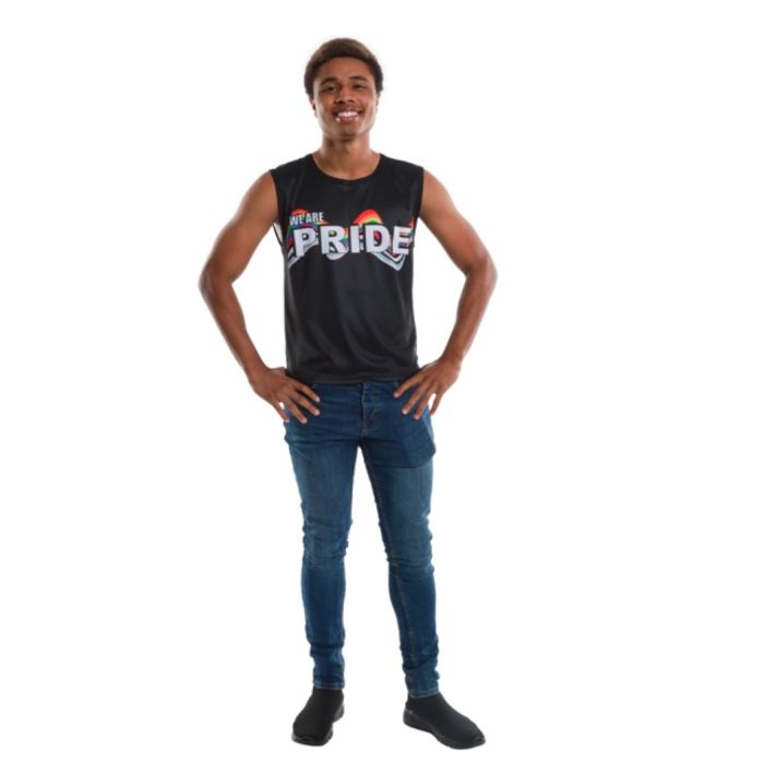 Svart pride tanktop