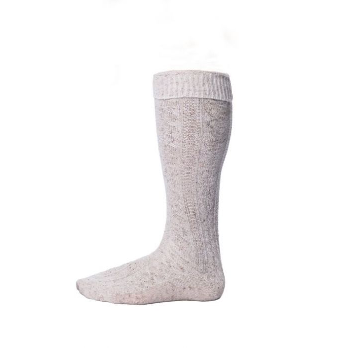 Oktoberfest tyroler knästrumpor deluxe beige