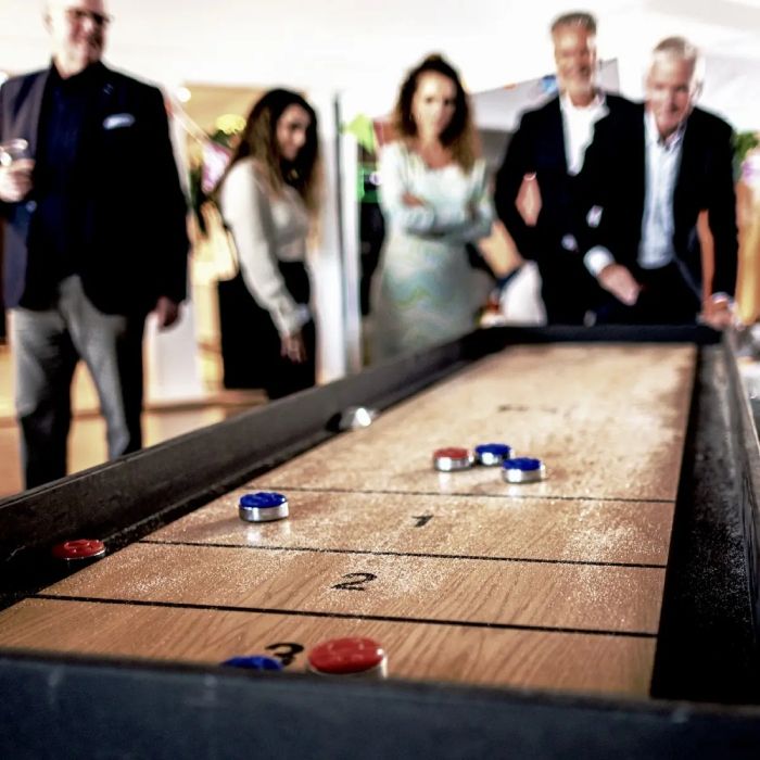 Hyra av mega shuffleboard deluxe 280x75 cm