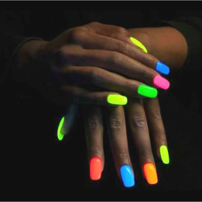 Självlysande Nagellack Grön
