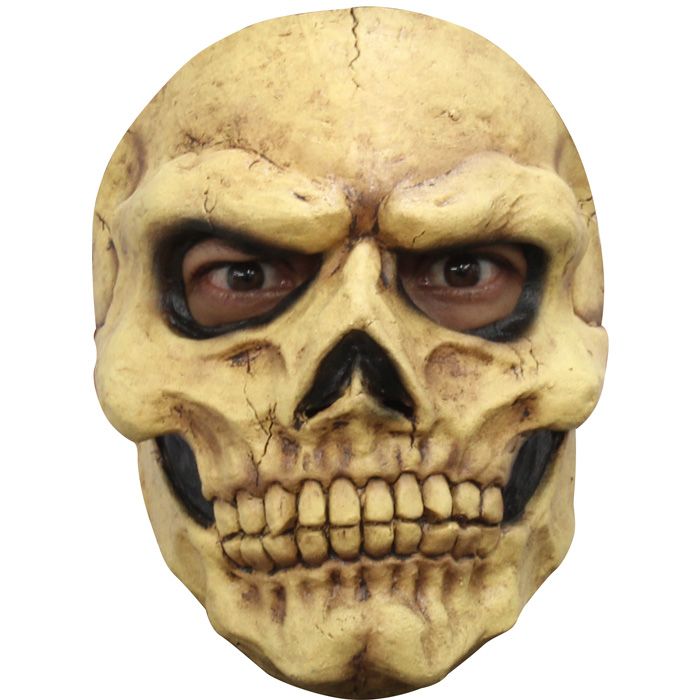 Kuslig halloween skelettmask