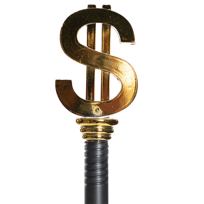 Guld dollar stav - 105 cm