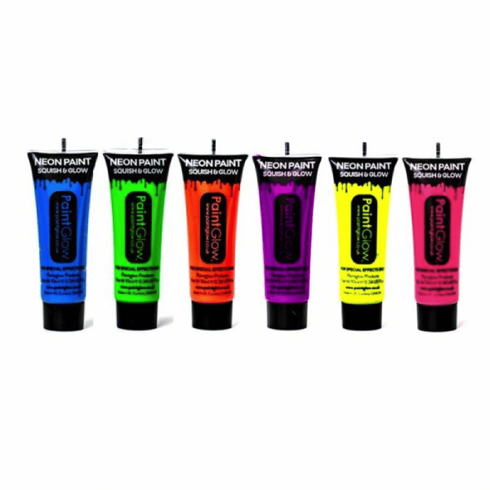 UV-kroppsfärg 25 ml 6x
