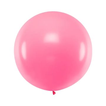 Stor pink ballon 1 m