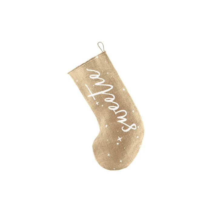 Julesocka i jute sweetie 23x39,5 cm