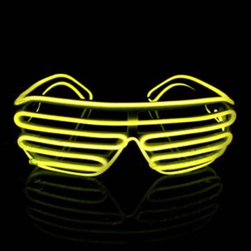 LED-glasögon Gult