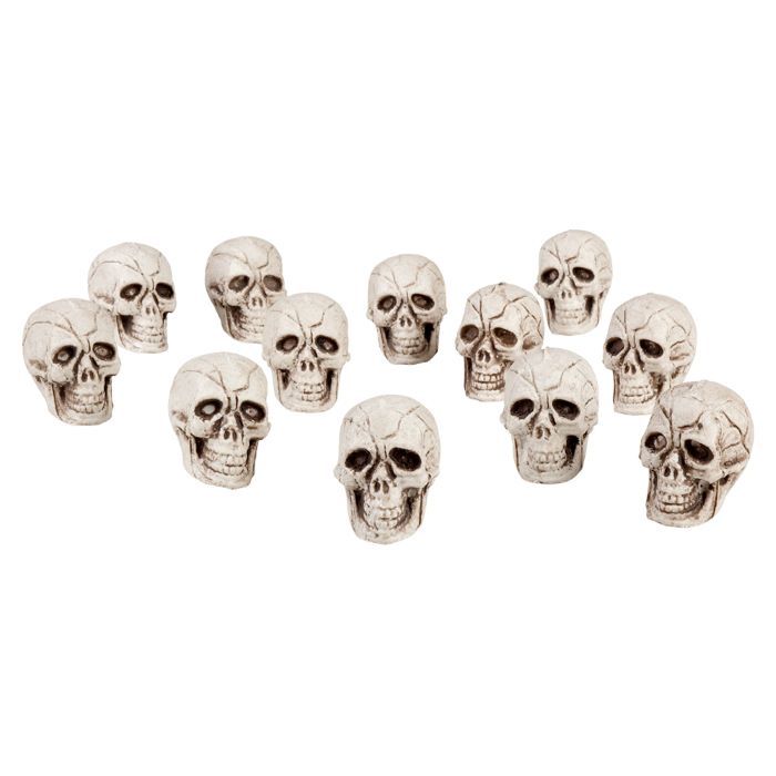Halloween-skallar - 12x