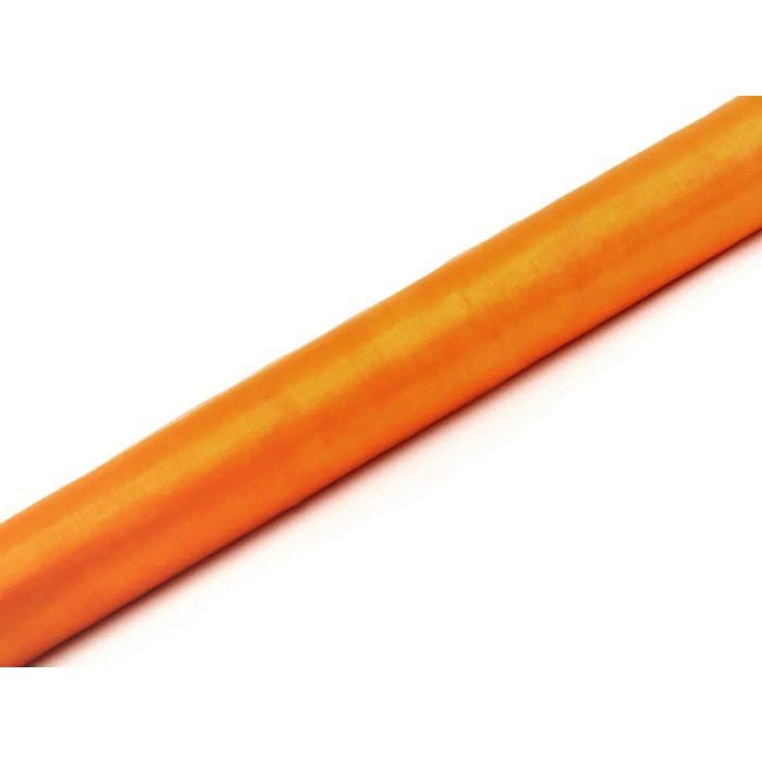 Orange bordsduk - 9 meter