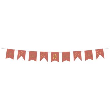 DIY Happy Birthday Girlang Golden Dusk - 4 m