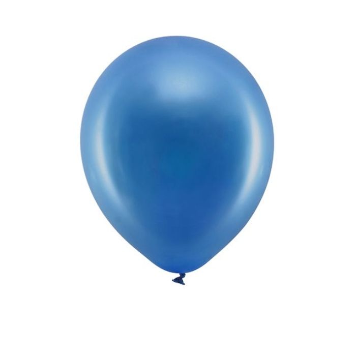 Mörkblå ballonger 22 cm 100x