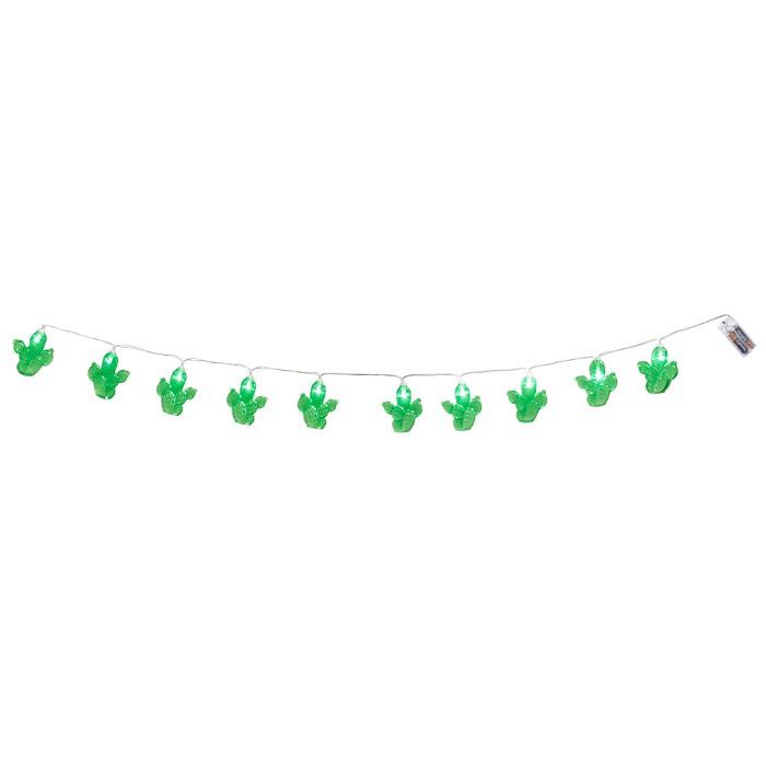 Mexikansk kaktus LED ljusslinga - 140 cm