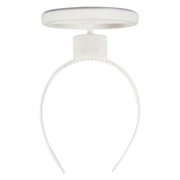 Engel lysande gloria hårband vit - 20x15,6 cm