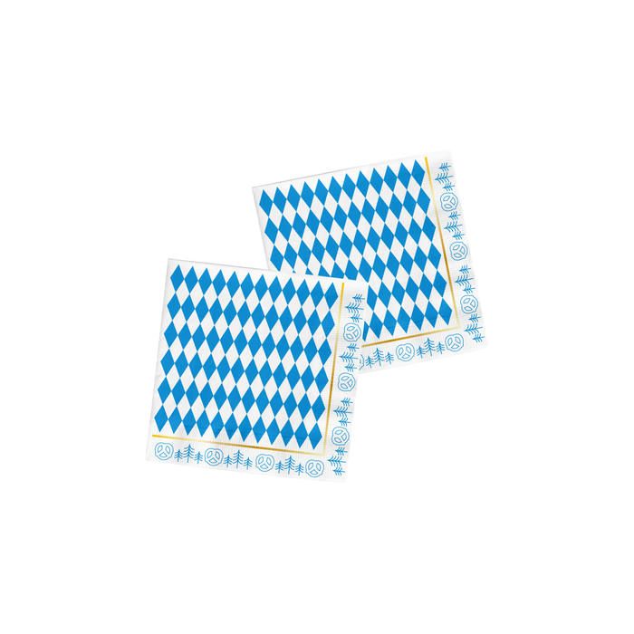 Oktoberfest servetter 20X - 33 x 33cm 
