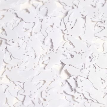 Vitt spöke bordskonfetti - 14 g