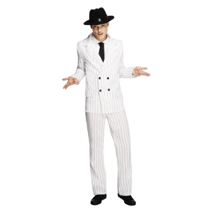 Vitt gangsterkostym