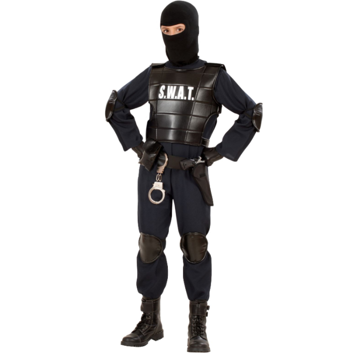 SWAT polis kostym för barn