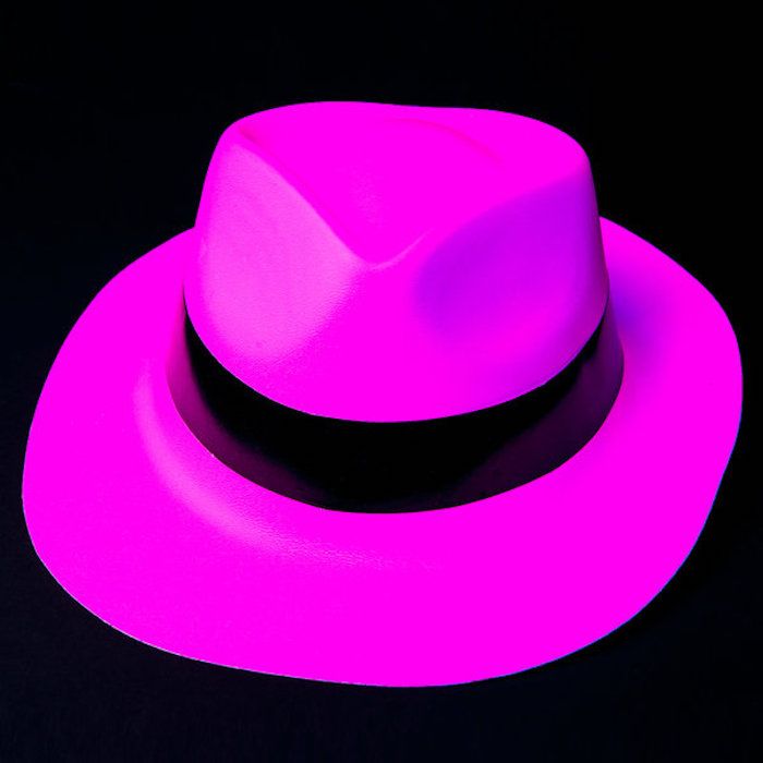 UV-hatt pink neon