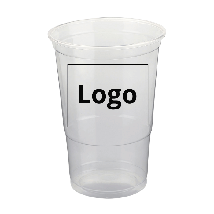 0,5 liters plastikkoppar 800x med logotyp 
