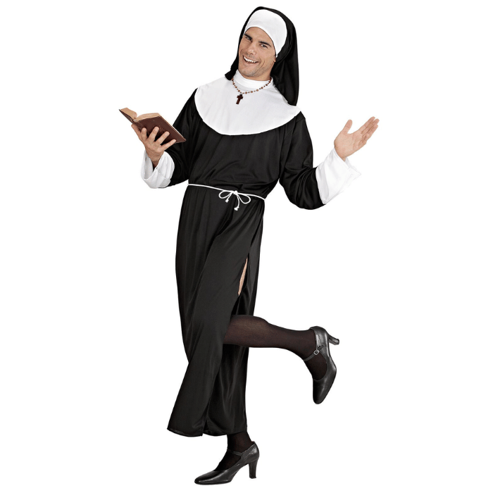 Nonne kostym för män