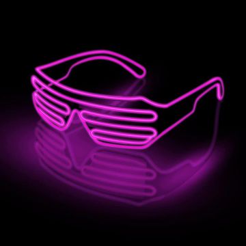 LED-glasögon Pink
