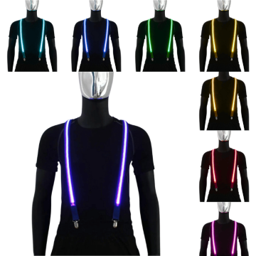 Flerfärgad LED-hängslen neon
