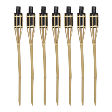 Bambu trädgårdsljusstake - 65 cm