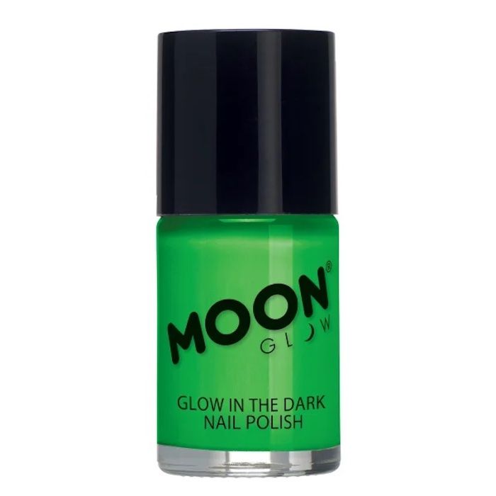 Självlysande Nagellack Grönt 14 ml Moon Creations 