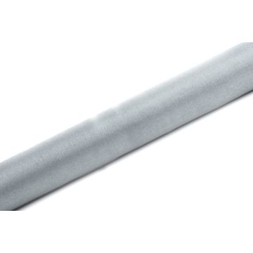 Organza Bordsduk Silver - 9 Meter