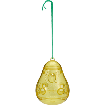 Päronformad getingfälla i gult 2x - 10x13,5 cm