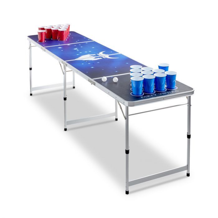 Beer Pong Bord Stjärnhimmel PartyVikings - Officiella mått