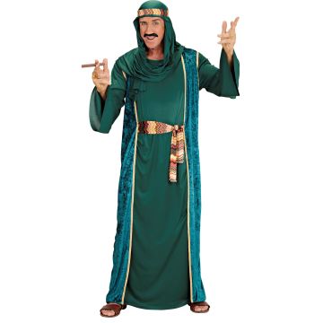 Grön sheik-kostym för herr