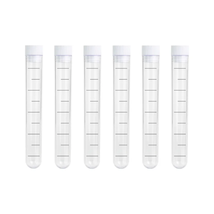 Provrör 6x med kork - 13 ml
