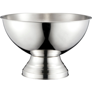 Förvaringsskål silver blank - 40x30 cm