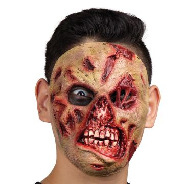 Läge blodig zombie mask