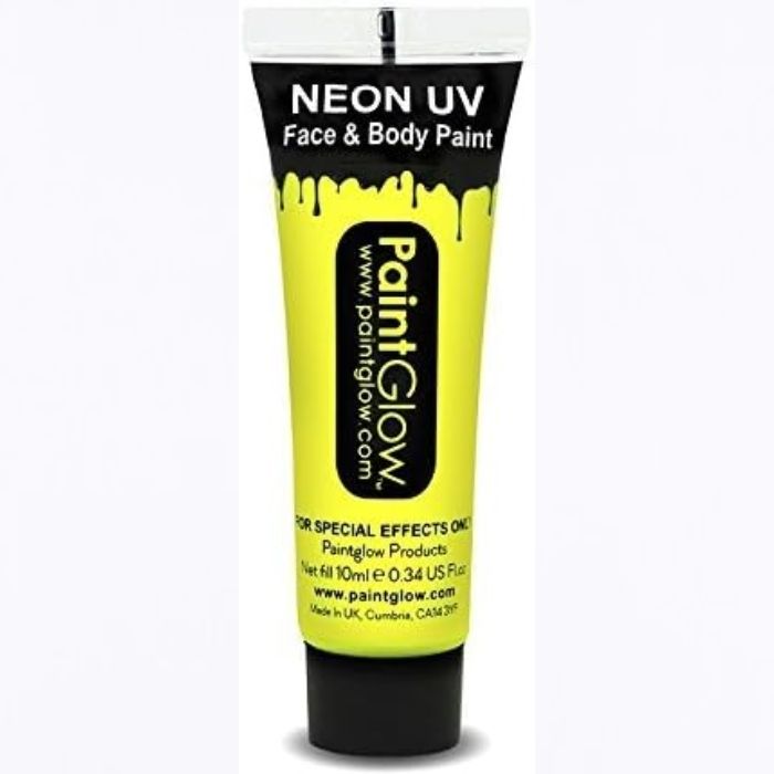 UV kroppsmålning 25 ML neongul