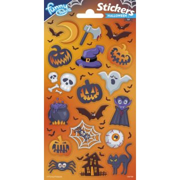 Mysiga klistermärken Halloween