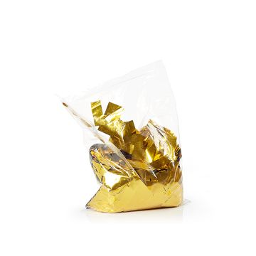 Guld Konfetti 1 kg metallic rektangulär