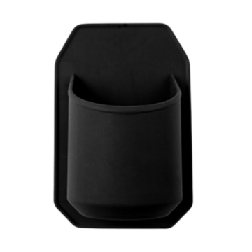 Väggburkhållare svart