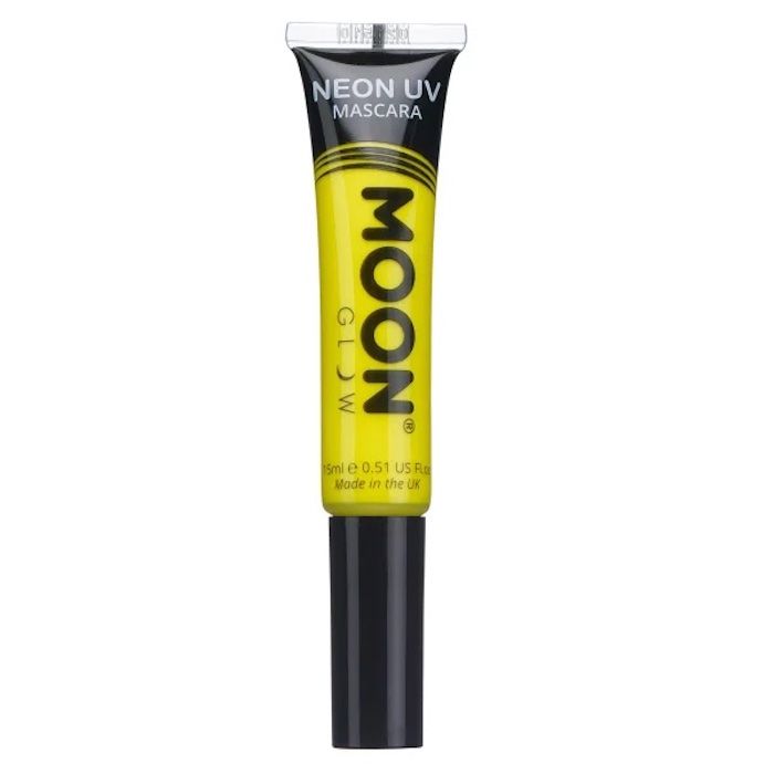 Neon UV-mascara intensiv gul Moon Creations - 15 ml
