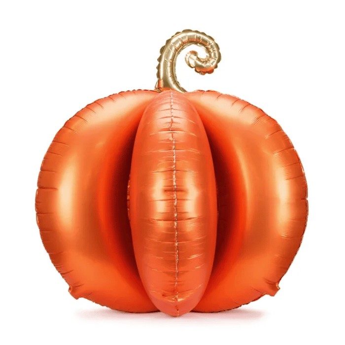 Stående pumpa folieballong - 90x90 cm