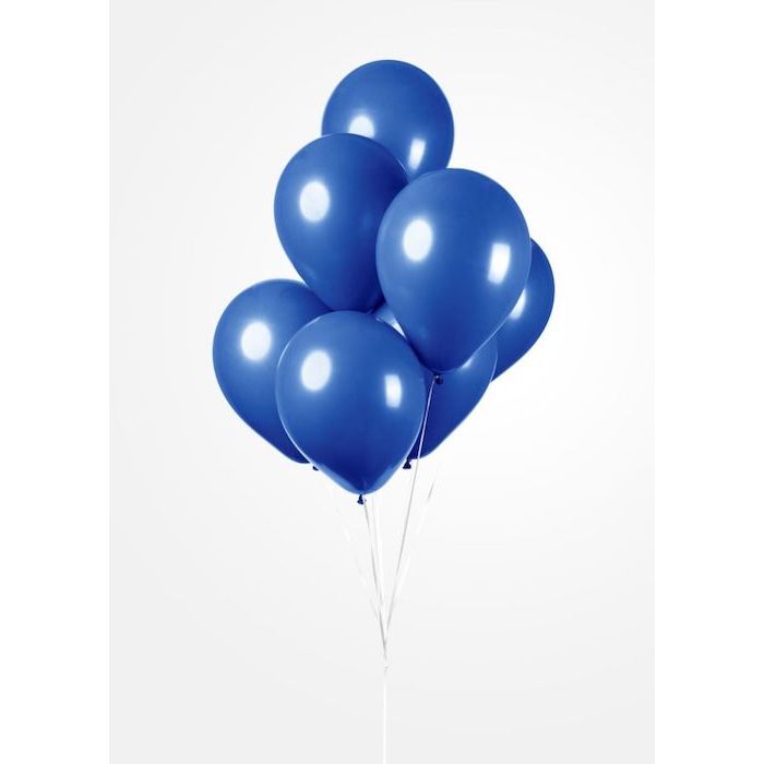 Mörkblå Ballonger 50x - 30 cm
