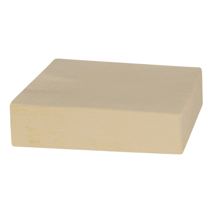 33x33 cm servetter 50x bruna 2-lags